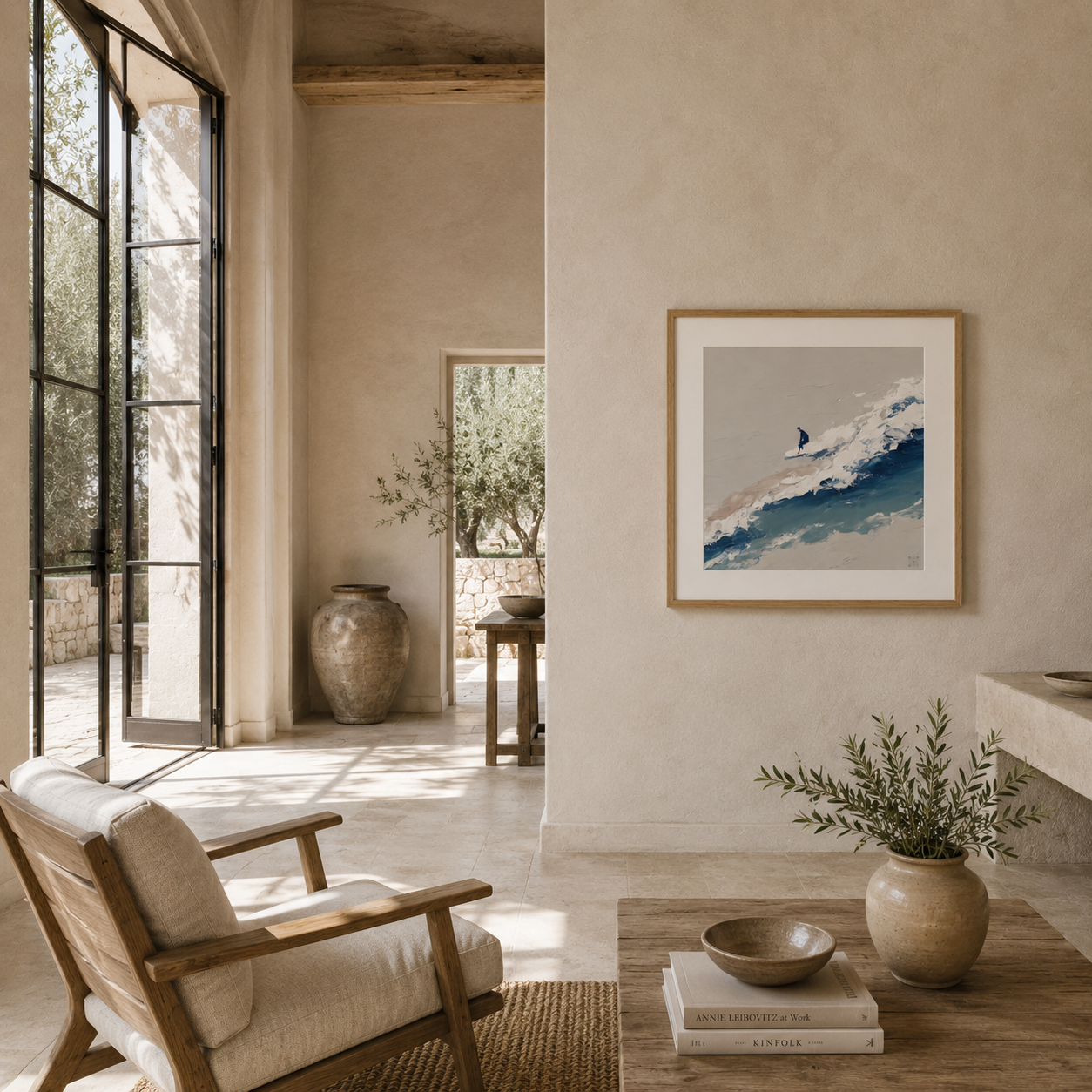 The Wave — FrameOasis Drop 01 room image