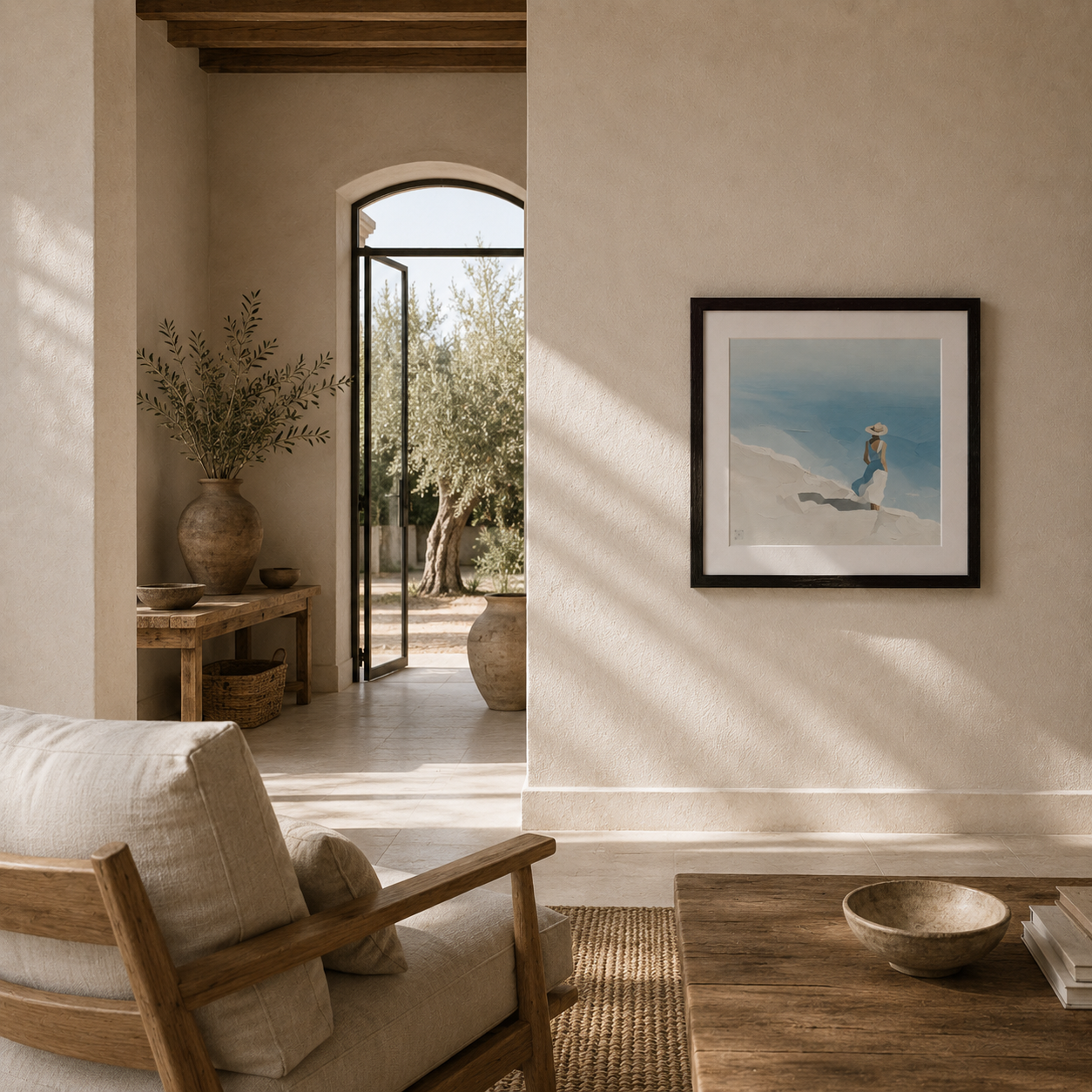 The Waiting — FrameOasis Drop 01 room image